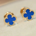 [Clover Jewelry]CLOVER MINI 9,5MM TÜRKIS OHRRINGE
