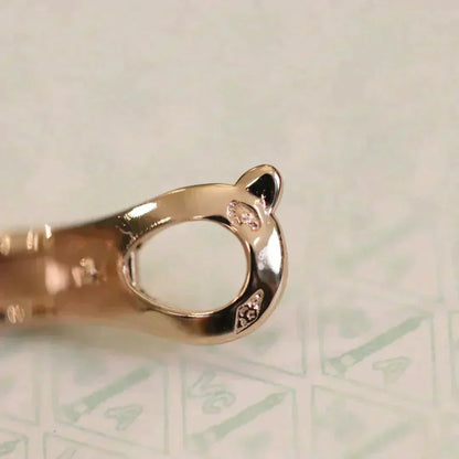 [Clover Jewelery]CLOVER MEDIUM 1 MOTIFS FUll DIAMOND EARRINGS