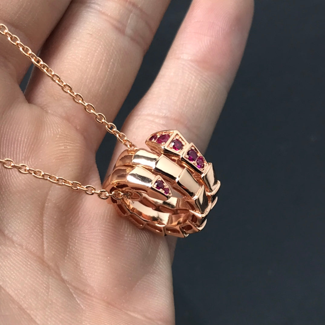 [Clover Jewellery] SERPENTI ANHÄNGER-HALSKETTE