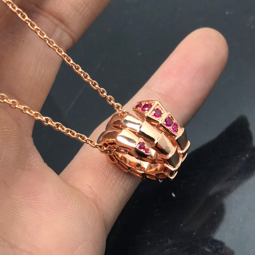 [Clover Jewellery] SERPENTI ANHÄNGER-HALSKETTE