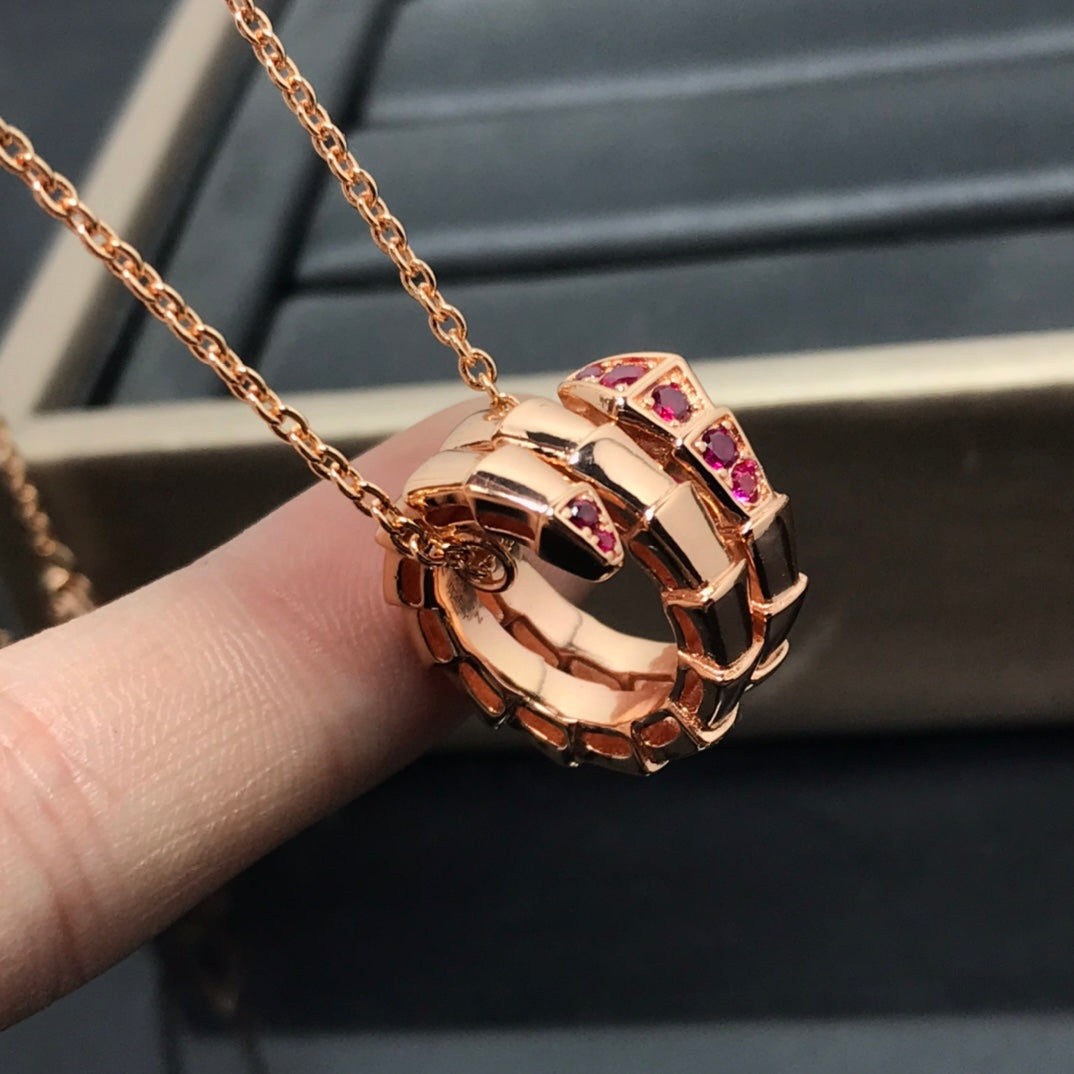 [Clover Jewellery] SERPENTI ANHÄNGER-HALSKETTE