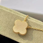 [Clover Jewelry]クローバー 15MM ダイヤモンド ターコイズ ネックレス
