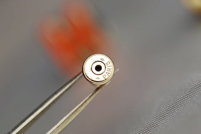 [Clover Jewelery]MINI POP H EARRINGS ORANGE