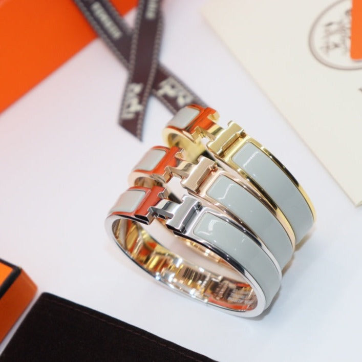 [Clover Jewelery]H LIGHT BLUE BRACELET