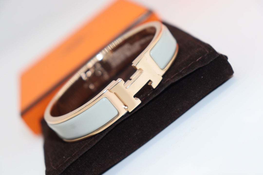 [Clover Jewelry]H LIGHT BLUE BRACELET