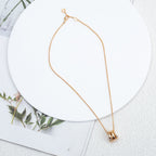[Clover Jewelry]セルペンティ ピンクゴールド ネックレス ダイヤモンド