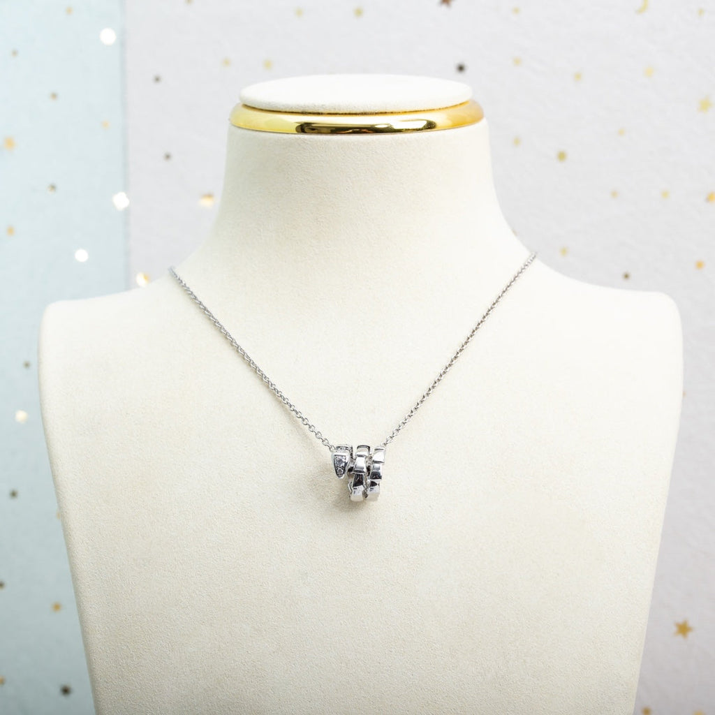[Clover Jewelry]セルペンティ シルバーネックレス ダイヤモンド