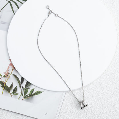 [Clover Jewelery]SERPENTI SILVER NECKLACE DIAMOND