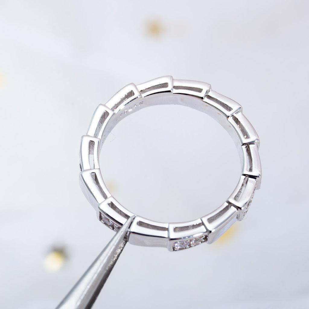 [クローバー・ジュエリー]セルペンティリング シルバー 3MM