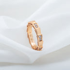 [Clover Jewelry]SERPENTI RING PINK GOLD  3MM