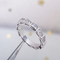 [Clover Jewelry]SERPENTI RING SILVER DIAMOND PAVED 3MM