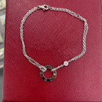 [Clover Jewelry]ラブブレスレット 2ダイヤモンド