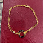 [Clover Jewelry]ラブブレスレット 2ダイヤモンド