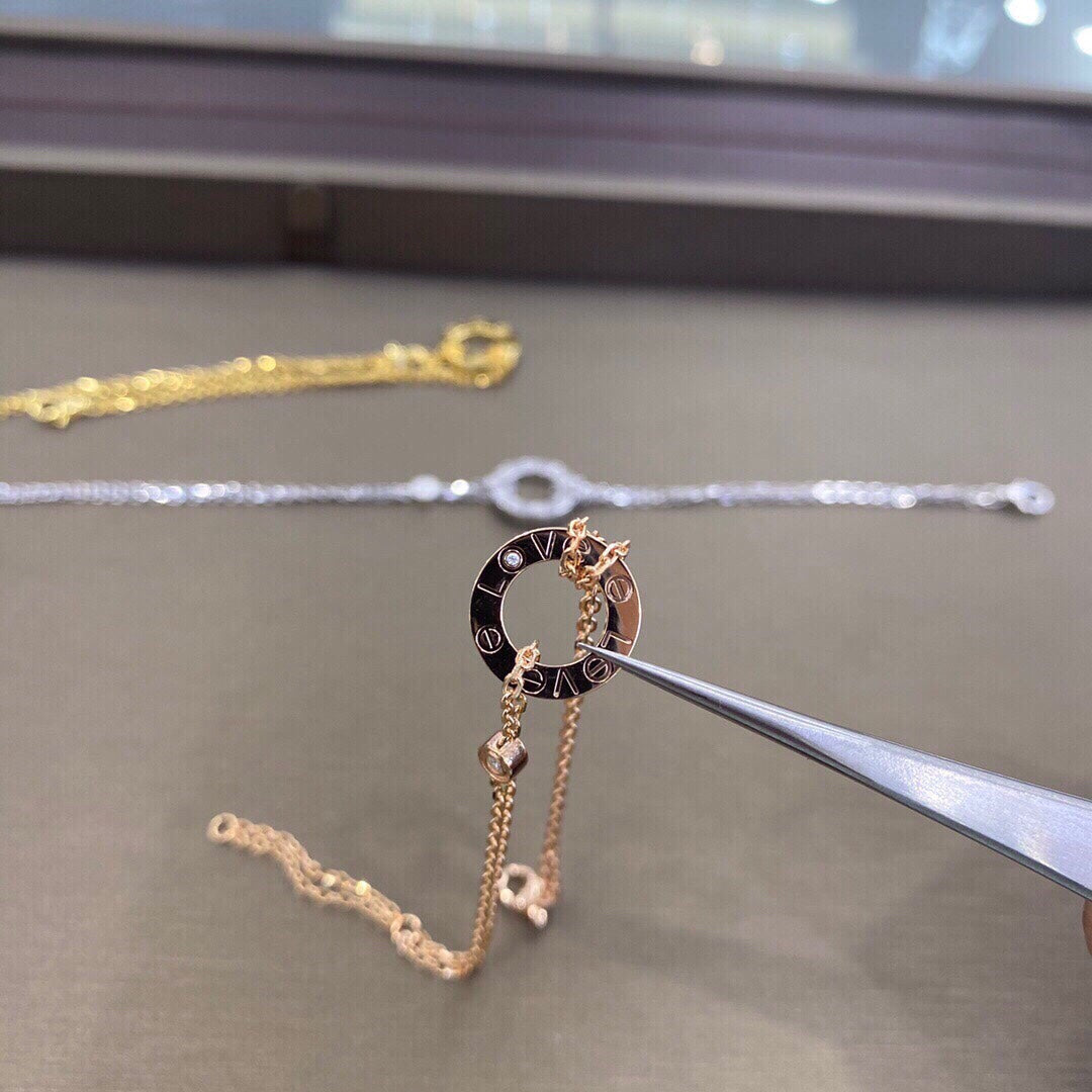 [Clover Jewelry]LOVE BRACELET 2 DIAMOND