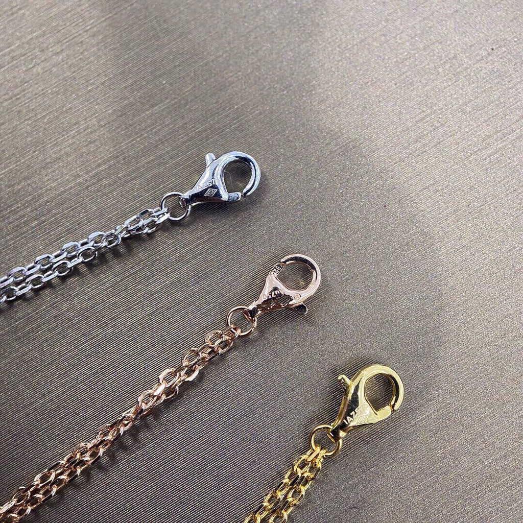 [Clover Jewelry]ラブブレスレット 2ダイヤモンド