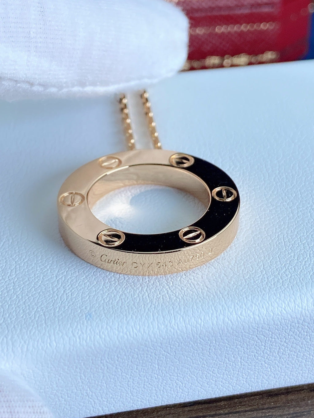 [Clover Jewelry]LOVE NECKLACE 16MM