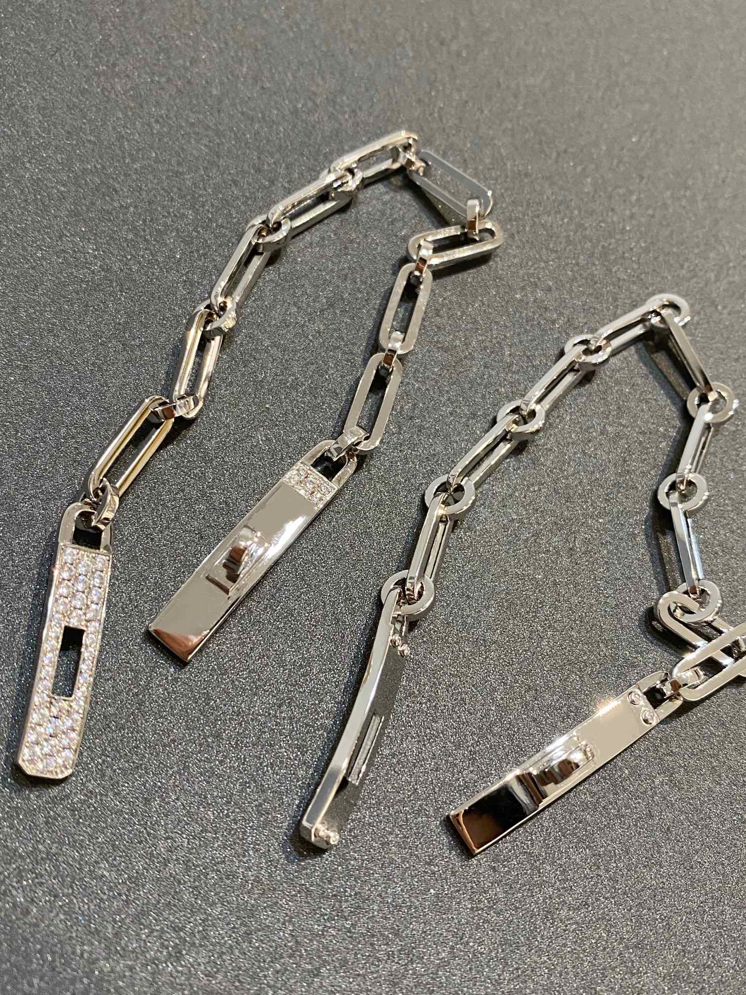 [クローバージュエリー]チェーンブレスレット スモールモデル ダイヤモンド