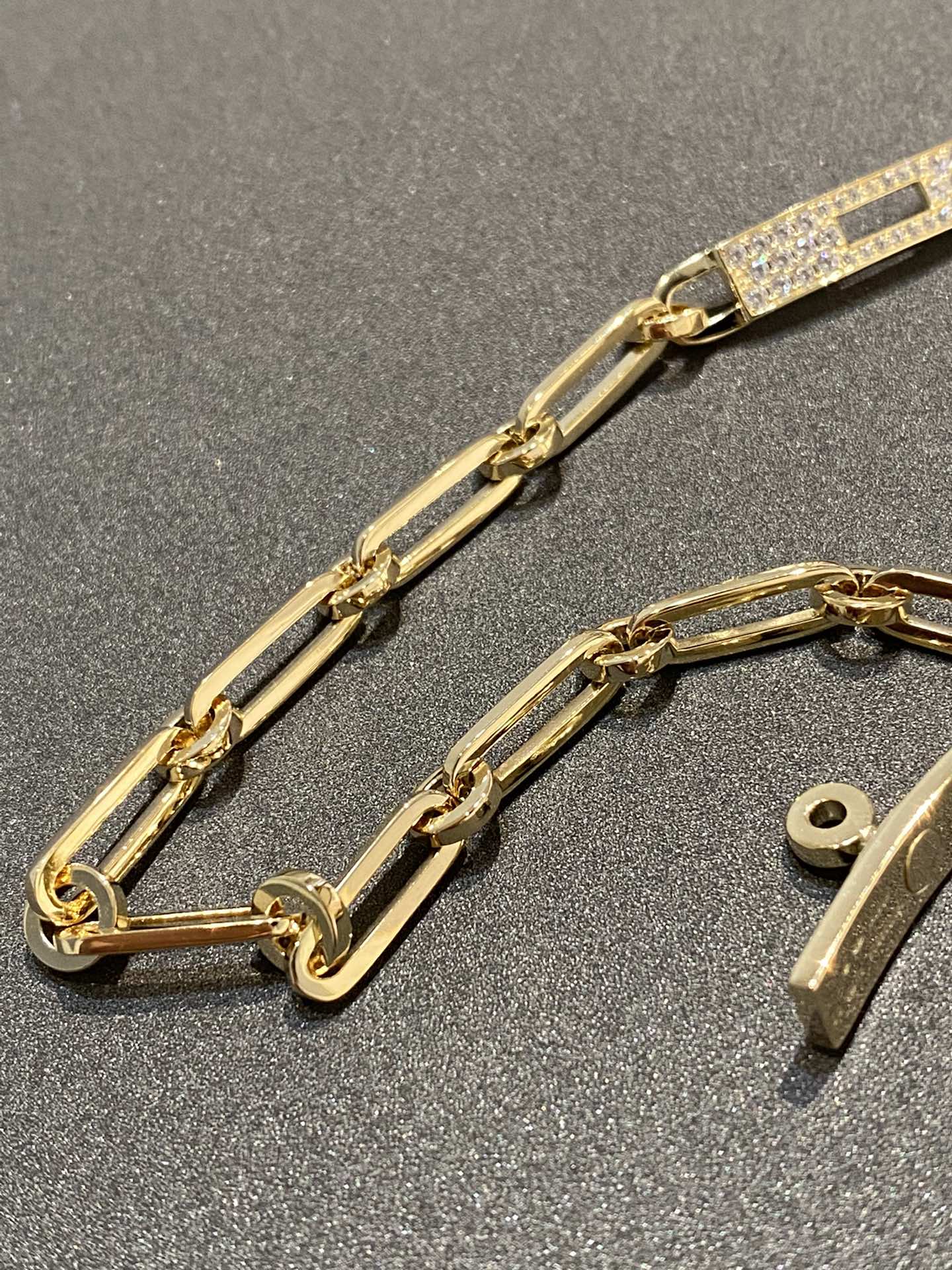 [クローバージュエリー]チェーンブレスレット スモールモデル ダイヤモンド