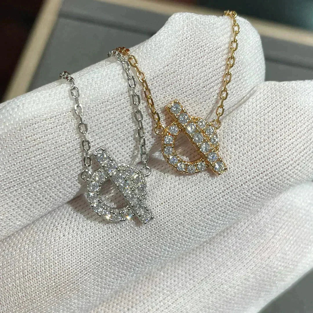 [Clover Jewelery]ECHAPEE NECKLACE DIAMOND