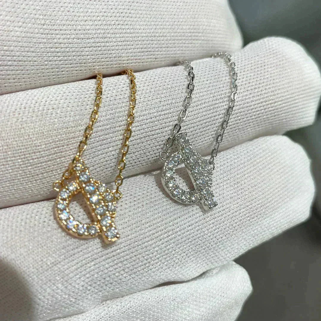 [クローバージュエリー]エシャペネックレス ダイヤモンド