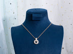 [Clover Jewelry]GARI NECKLACE PINK GOLD MOP