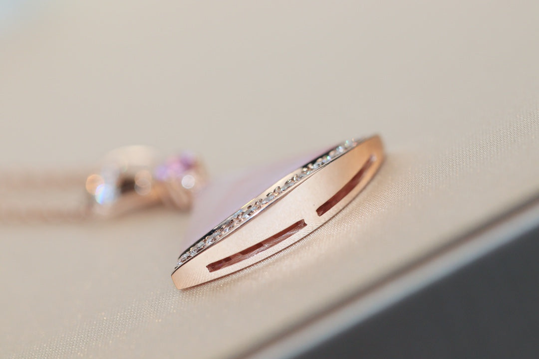 [Clover Jewelery]DREAM NECKLACE PINK MOP DIAMOND