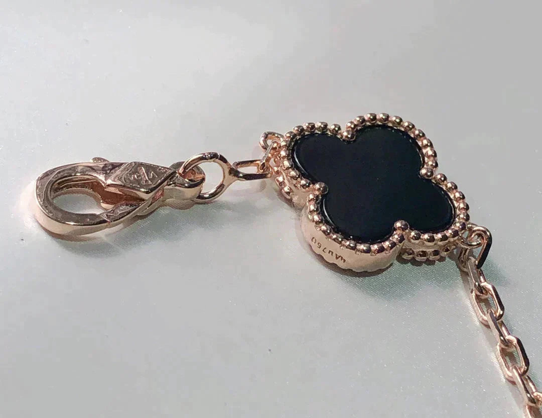 [Clover Jewelery]CLOVER 5 MOTIFS MULTICOLOR  BRACELET