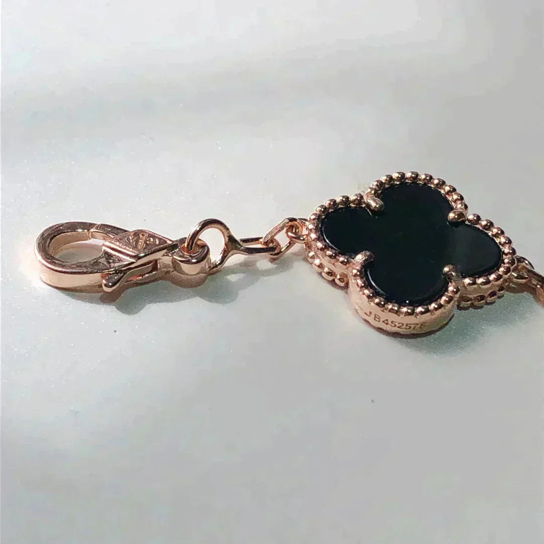 [Clover Jewelery]CLOVER 5 MOTIFS MULTICOLOR  BRACELET