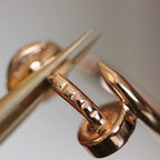 [Clover Jewelry]JUSTE OHRRINGE ROSÉGOLD