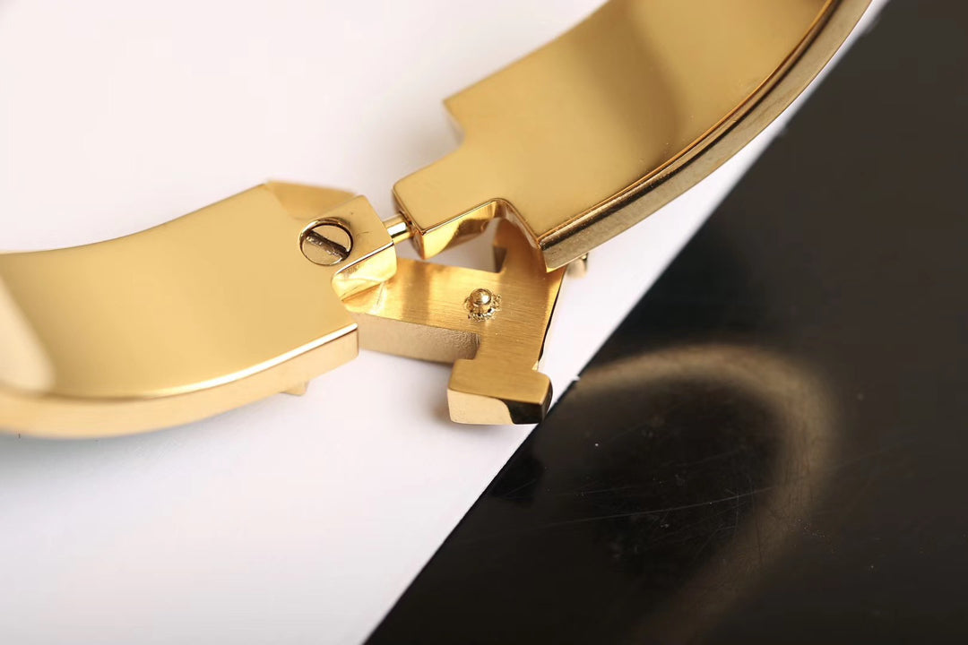 [Clover Jewelery]H CLOUD BLUE BRACELET GOLD DIAMOND