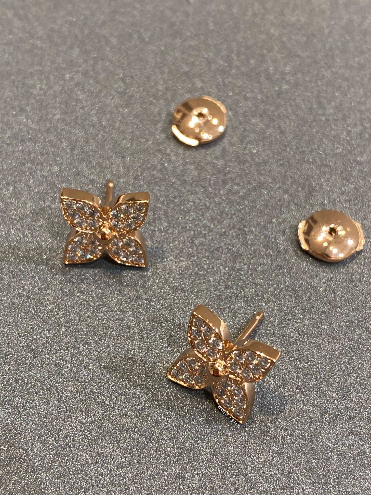 [Clover Jewelry]STAR DIAMOND EARRINGS