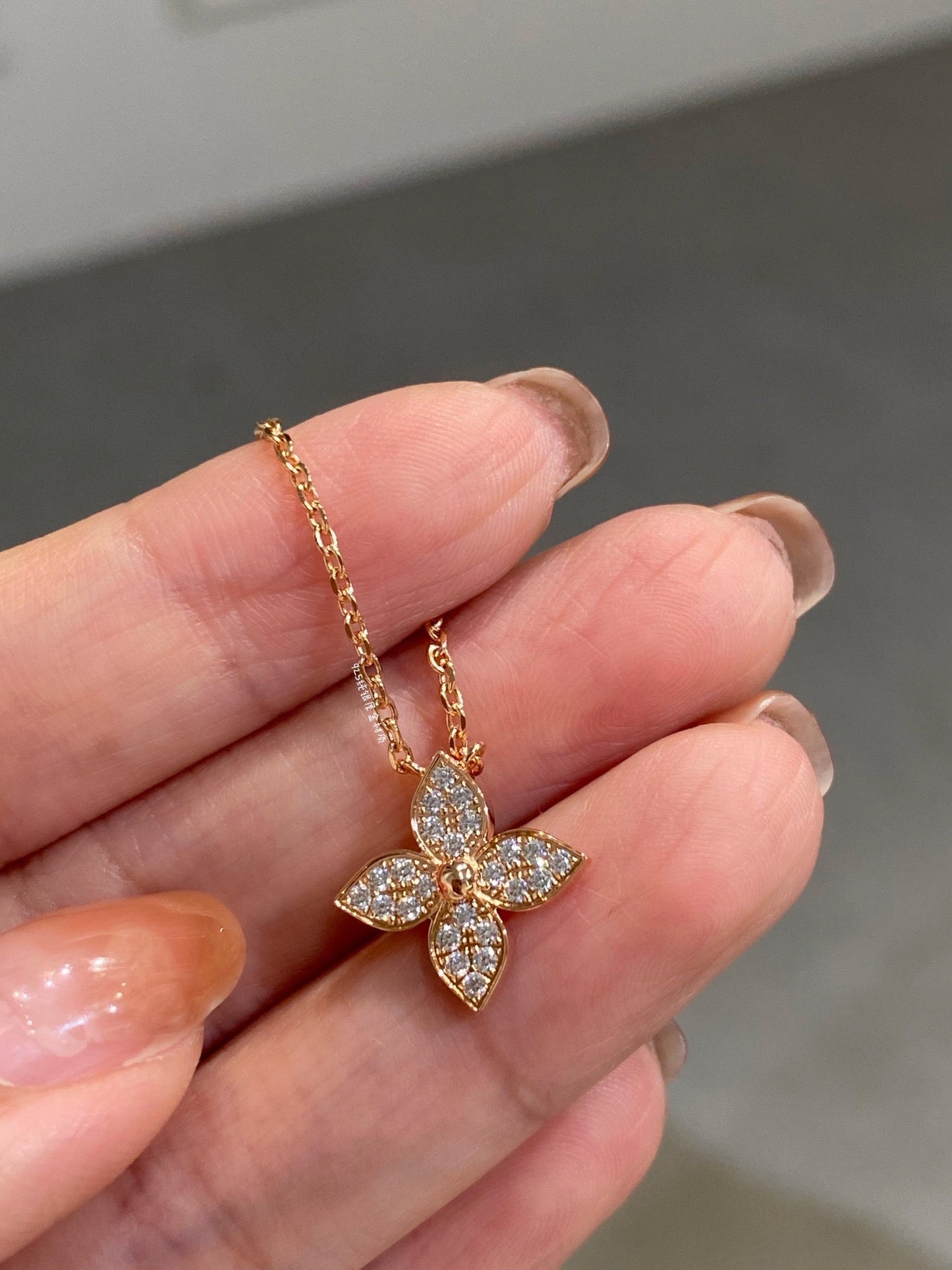 [Clover Jewelery]STAR DIAMOND NECKALCE