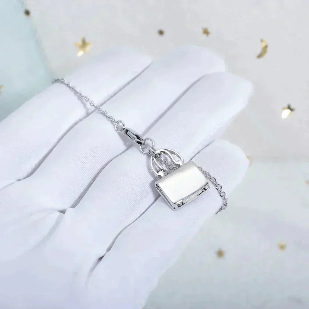 [Clover Jewelry]AMULETTE PEDANT SILVER NECKLACE