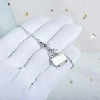 [Clover Jewelry]AMULETTE PEDANT SILVER NECKLACE
