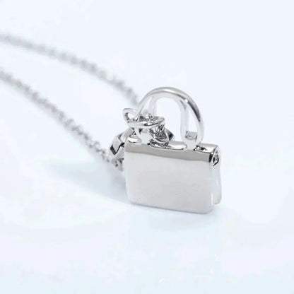 [Clover Jewelery]AMULETTE PEDANT SILVER NECKLACE