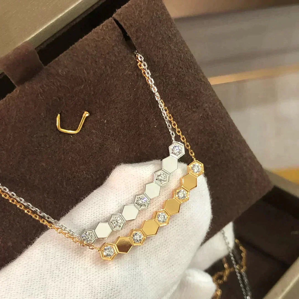[Clover Jewelry]BEE LOVE NECKLACE DIAMOND