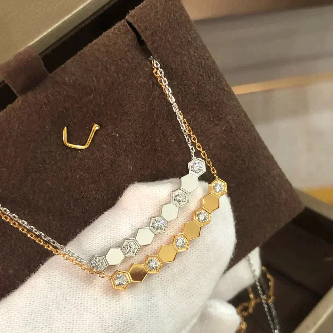 [Clover Jewelery]BEE LOVE NECKLACE DIAMOND