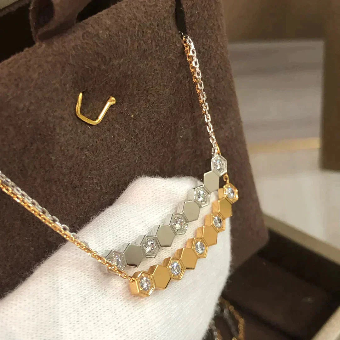 [Clover Jewelery]BEE LOVE NECKLACE DIAMOND