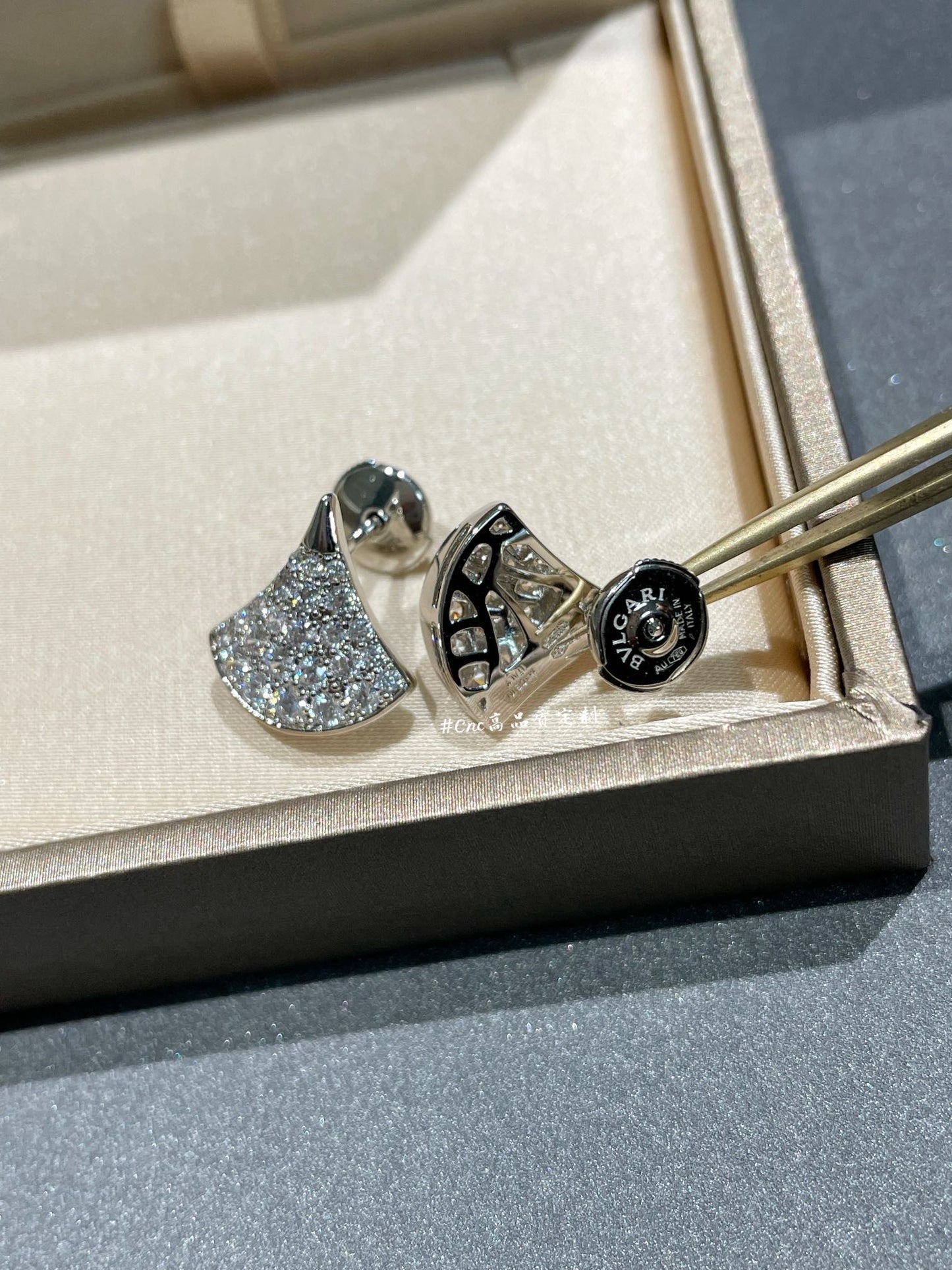 [Clover Jewelery]DREAM STUD EARRINGS DIAMOND