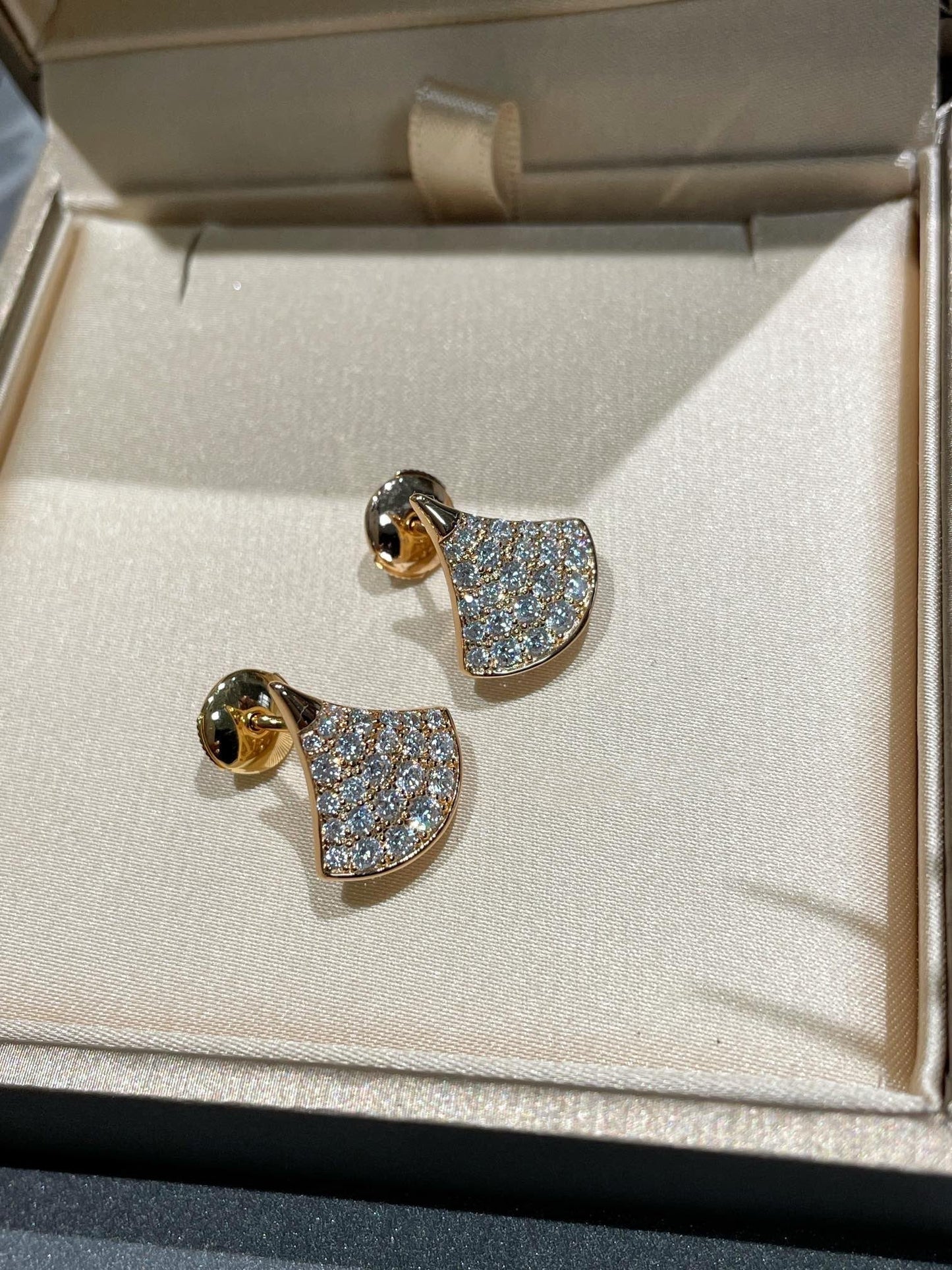 [Clover Jewelery]DREAM STUD EARRINGS DIAMOND