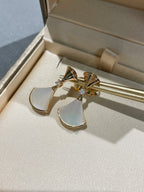 [Clover Jewelry]DREAM MOP 1 DIAMOND EARRINGS
