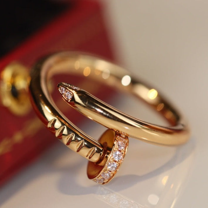 [Clover Jewellery]JUSTE RING 2,65 MM GOLD DIAMANT