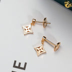 [Clover Jewelry]スターイヤリング ゴールド