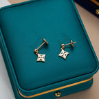 [Clover Jewelry]スターイヤリング ゴールド