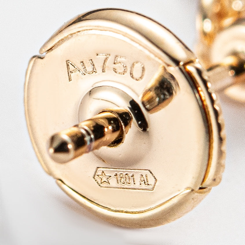 [Clover Jewelry]スターイヤリング ゴールド