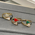[Clover Jewelry]DREAM RING PINK GOLD DIAMOND