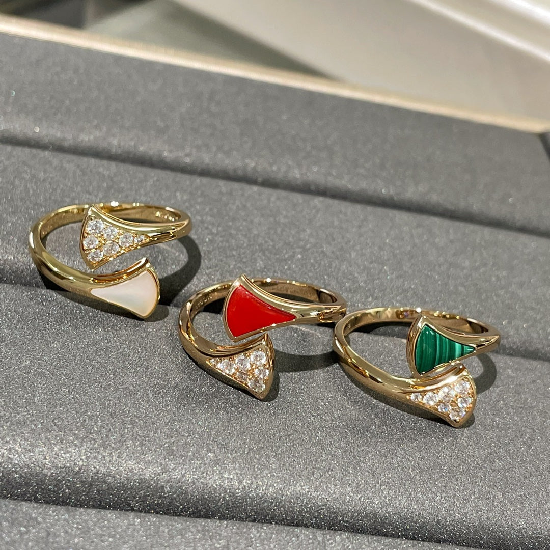 [Clover Jewelery]DREAM RING PINK GOLD DIAMOND