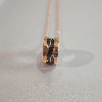 [Clover Jewelery]ZERO 1 NECKLACE PINK GOLD