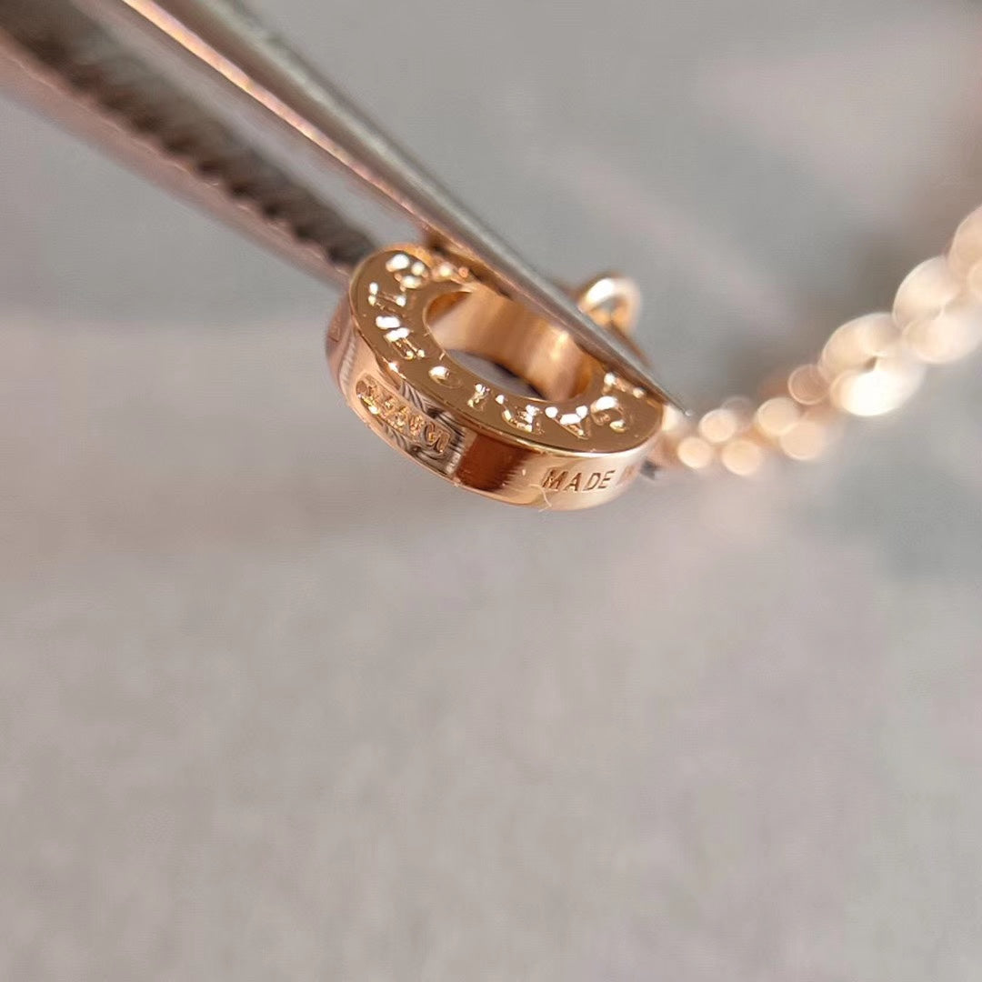 [Clover Jewelery]ZERO 1 NECKLACE PINK GOLD