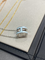 [Clover Jewelry]POP H ライトブルー ネックレス